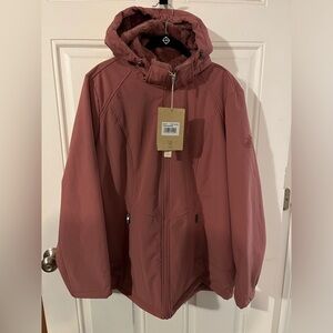 20W (2X) NWT Soft Rose Color Full Zip Jacket by ZeroXposur